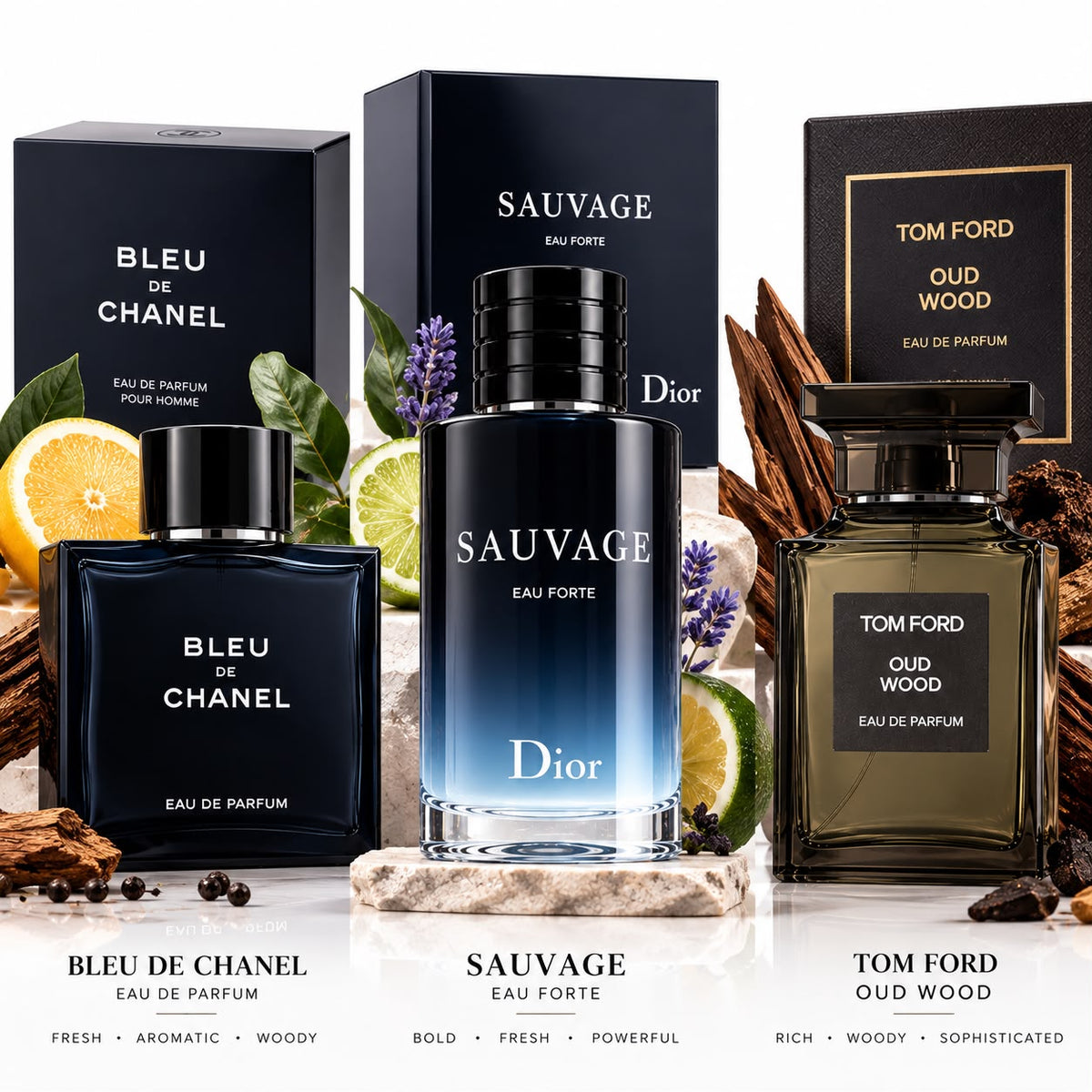 🖤 The Iconic Fragrance Trio — 3 Luxury Scents Gift