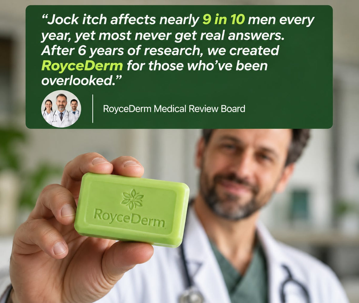 Royce Derm™ Antifungal Soap